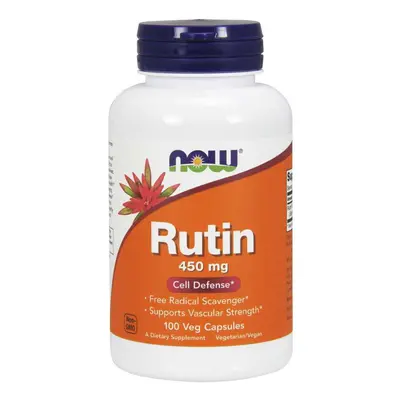 Now® Foods NOW Rutin, 450 mg, 100 rostlinných kapslí