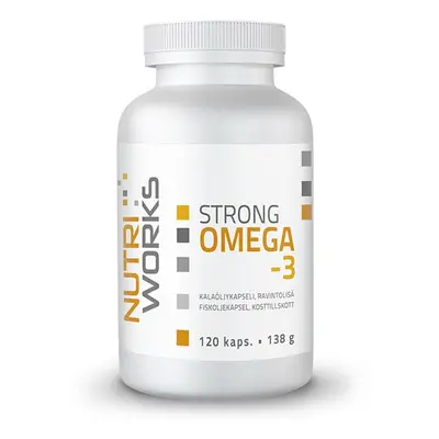 NutriWorks Strong Omega 3 120 kapslí