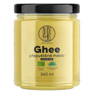 BrainMax Pure Ghee, přepuštěné máslo GHÍ, BIO