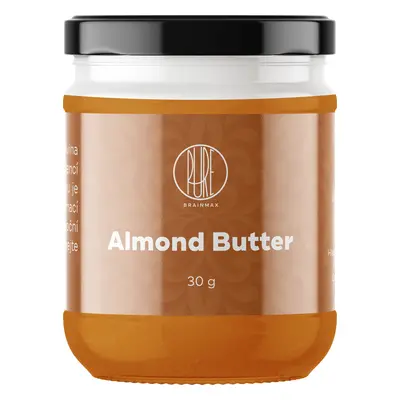 BrainMax Pure Almond Spread, 100% Mandlový krém, BIO