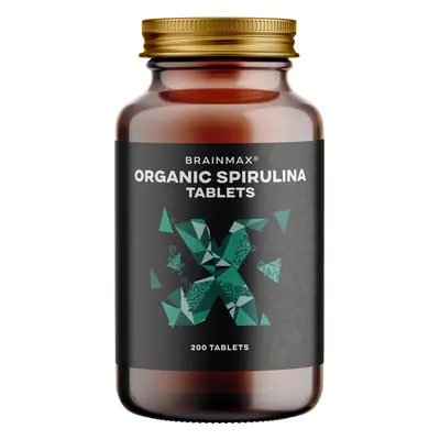 BrainMax Spirulina BIO, tablety Počet kapslí: 200 tablet