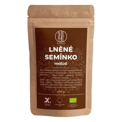 BrainMax Pure Lněné semínko (hnědé) BIO