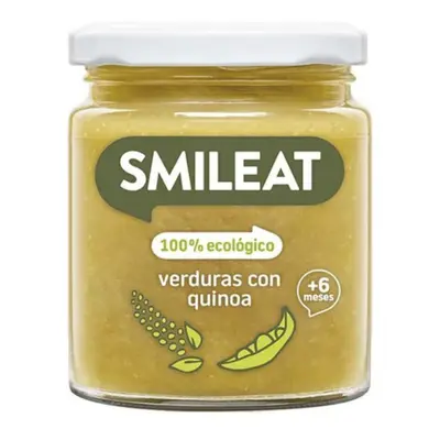 Smileat příkrm quinoa se zeleninou s extra panenským olivovým olejem, 6M+, BIO