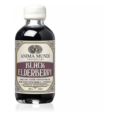 Anima Mundi Black Elderberry, elixír z černého bezu, BIO, 59 ml