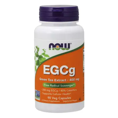 Now® Foods NOW Extrakt zeleného čaje s EGCg, 400 mg, 90 rostlinných kapslí