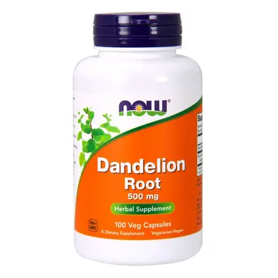 Now® Foods NOW Dandelion Root (Pampeliška kořen), 500 mg, 100 rostlinných kapslí