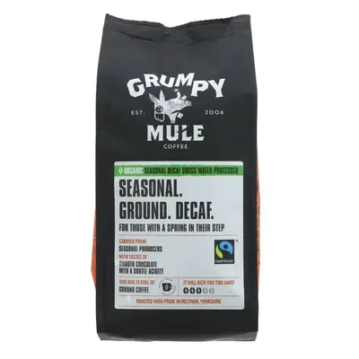 Grumpy Mule - BIO mletá káva bez kofeinu Arabica