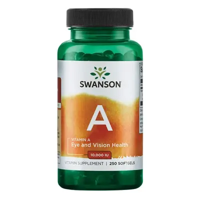 Swanson Vitamin A, 10000 IU, 250 softgels