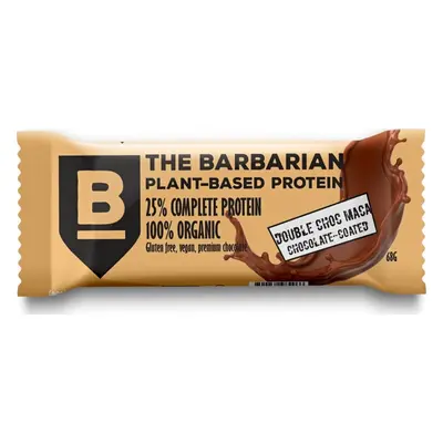 The Barbarian Proteinová Tyčinka Organic Chocolate Coated Double Choc & Maca