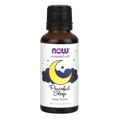 Now® Foods NOW Essential Oil, Peaceful sleep oil (éterický olej pro spokojený spánek), 30 ml