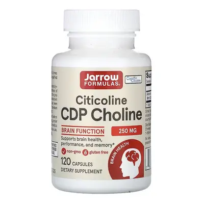 Jarrow Formulas CDP cholin, 250 mg, 120 kapslí