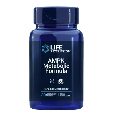 Life Extension AMPK Metabolic Formula, metabolický aktivátor, 30 tablet, EU