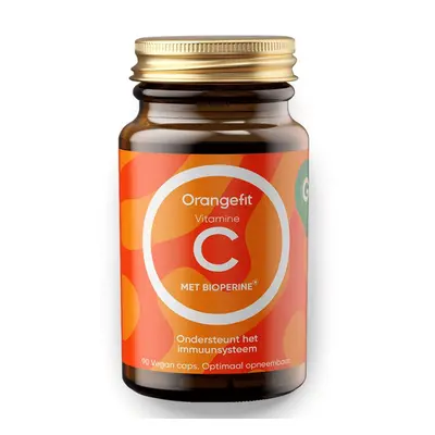 Orangefit Vitamin C s Bioperinem, 90 kapslí