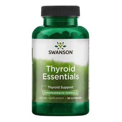 Swanson Thyroid Essentials (zdraví štítné žlázy), 90 kapslí