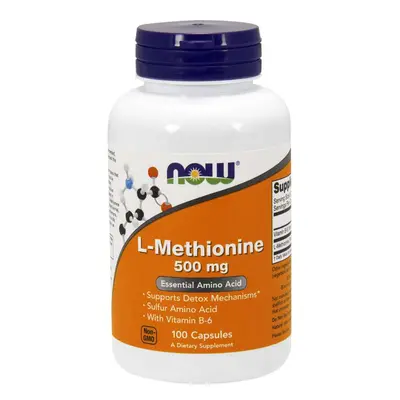 Now® Foods NOW L-Methionine, 500 mg, 100 kapslí