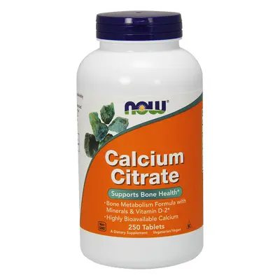 Now® Foods NOW Calcium Citrate with minerals & Vitamin D-2 (vápník s minerály a vitamínem D2), 2