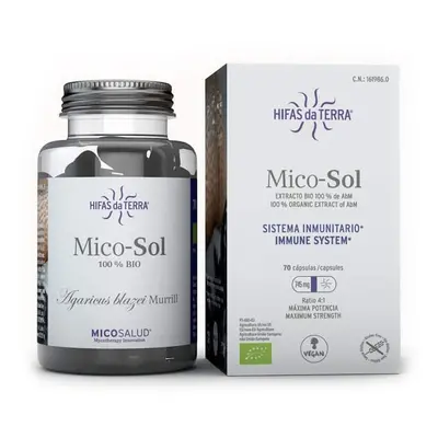 Hifas da Terra Mico-Sol, žampion brazilský, BIO, 70 kapslí