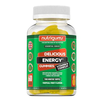 Nutrigums Energy Vitamin B Complex, 60 želé bonbónů