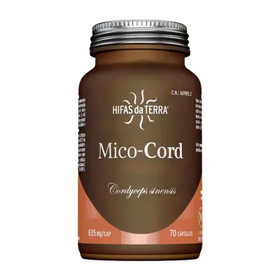 Hifas da Terra Mico-Cord, cordyceps, 70 kapslí