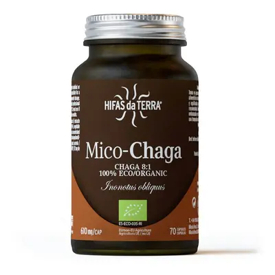 Hifas da Terra Mico-Chaga, podpora imunity, BIO, 70 kapslí