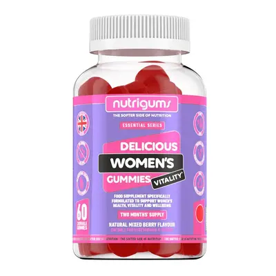 Nutrigums Womens Vitality, ženská vitalita, 60 želé bonbónů