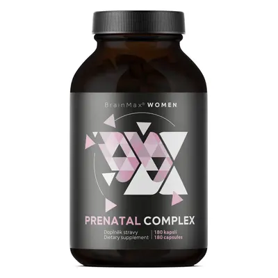 BrainMax Prenatal Complex, komplex vitamínů pro těhotné ženy Počet kapslí: 180 kapslí