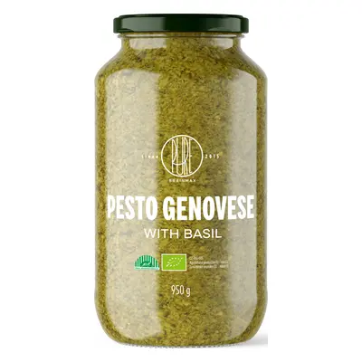 BrainMax Pure Pesto Genovese, bazalkové pesto, BIO Objem: 950 g