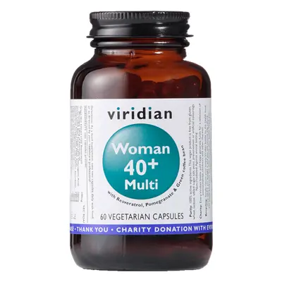 Viridian 40+ Woman Multivitamin 60 kapslí