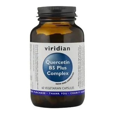 Viridian Quercetin B5 Plus Complex 60 kapslí