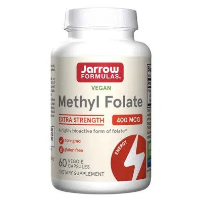 Jarrow Formulas Jarrow Methyl Folate (aktivní forma kyseliny listové), 400 mcg, 60 kapslí