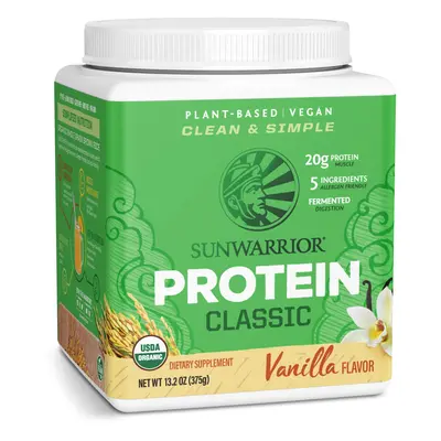 Sunwarrior Classic Protein, vanilka, 375 g