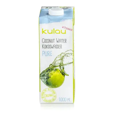 Kulau - BIO 100% kokosová voda PURE, 1000 ml *CZ-BIO-001 certifikát