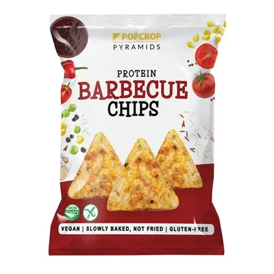 Popcrop - Proteinové chipsy s barbecue příchutí