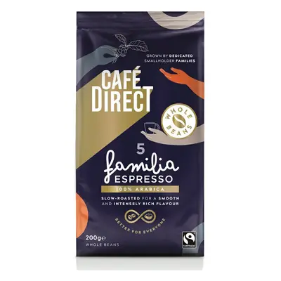 Cafédirect Familia Espresso SCA 82 zrnková káva