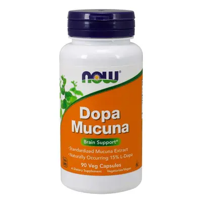 Now® Foods NOW DOPA Mucuna, 90 rostlinných kapslí