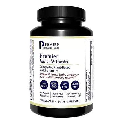 PRL Premier Multi-Vitamin, multivitamín, 120 rostlinných kapslí, 30 dávek