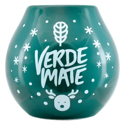 Keramická kalabasa Verde Mate Winter time, 350 ml