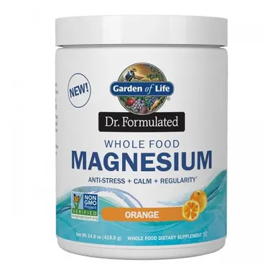 Garden of Life - Magnesium Dr. Formulated (hořčík - pomeranč) 419g