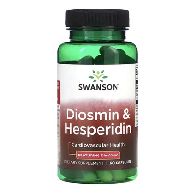 Swanson Diosmin & Hesperidin, zdraví cév, 60 kapslí