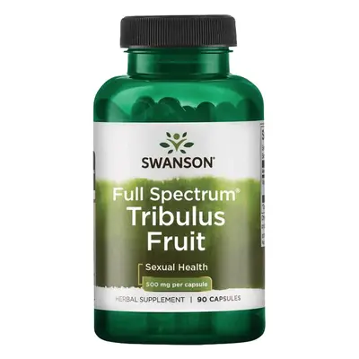 Swanson Full Spectrum Tribulus Fruit (Kotvičník zemní), 500 mg, 90 kapslí