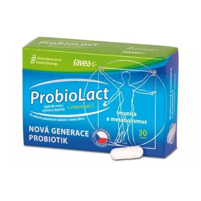 Favea ProbioLact, Probiotika s prebiotiky, 30 kapslí