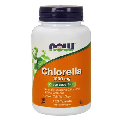 Now® Foods NOW Chlorella, 1000 mg, 120 tablet