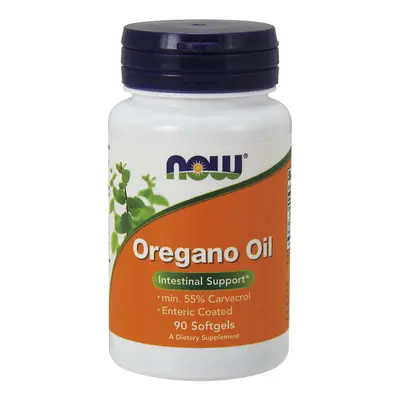 Now® Foods NOW Oregano Oil (oreganový olej), 90 enterosolventních softgel kapslí