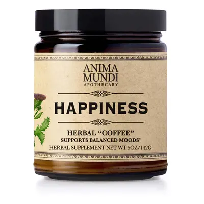 Anima Mundi Organic Happiness Powder, směs bylin pro uklidnění, BIO, 141 g