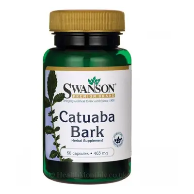 Swanson Catuaba Bark (Katuaba), 465 mg 60 kapslí