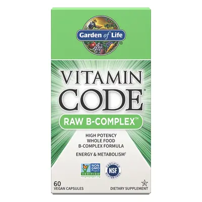 Garden of Life Vitamin Code RAW B-Complex, 60 kapslí