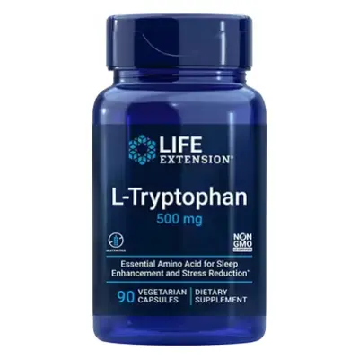 Life Extension L-Tryptofan 500 mg, 90 rostlinných kapslí