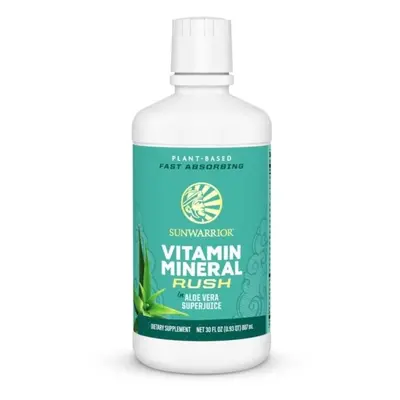 Sunwarrior Vitamin Mineral Rush in Aloe Vera Superjuice, 887 ml