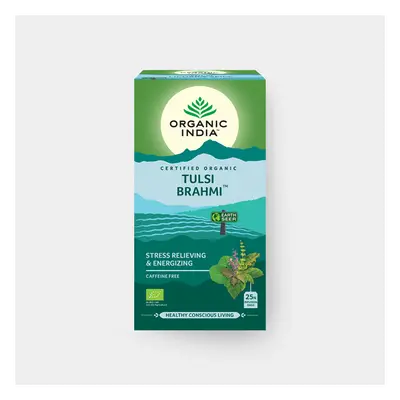 Organic India Tulsi Brahmi BIO, 25 sáčků