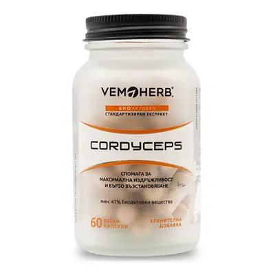 Vemoherb Cordyceps CS-4, 60 rostlinných kapslí